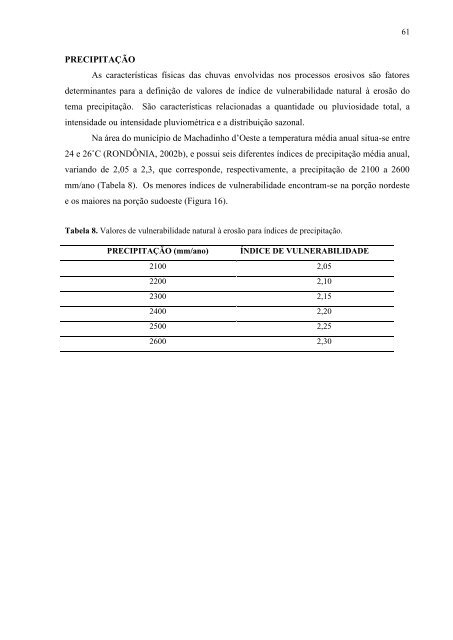 modos de ocupação no município de machadinho d'oeste ... - Rioterra