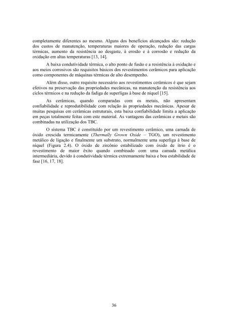 Estudo de revestimentos cerâmicos sobre substrato metálico obtido