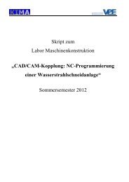 CAD/CAM-Kopplung: NC-Programmierung einer ...