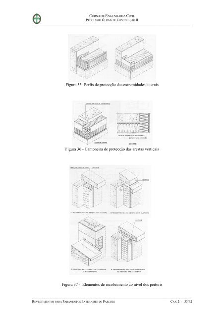 Revestimentos de paredes - Escola Superior de Tecnologia de Tomar