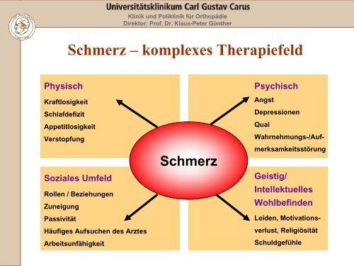 Möglichkeiten der multimodalen Schmerztherapie bei chronischem