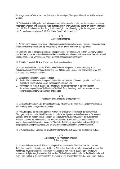 Juristische Ausbildungs- und Prüfungsordnung (JAPO) Vom 1. Juli ...