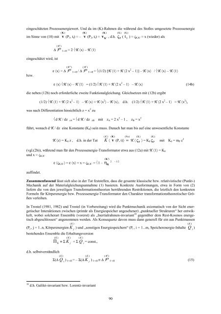 Die Bewegungsgesetze Newtons und Lorentz-Einsteins als ...