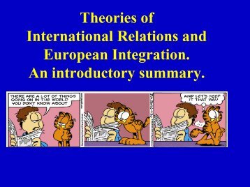 IR & Integration Theories