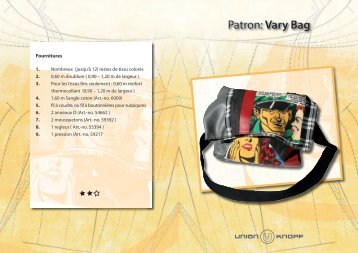 Patron:Vary Bag - Union Knopf