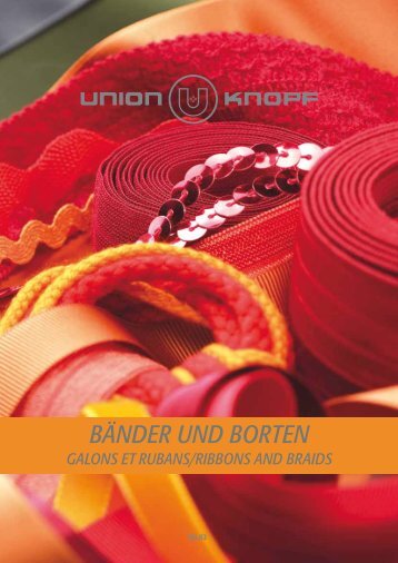 BÄNDER UND BORTEN - Union Knopf