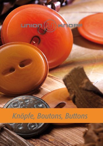 KnÃ¶pfe, Boutons, Buttons - Union Knopf