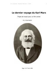 Le dernier voyage du Karl Marx