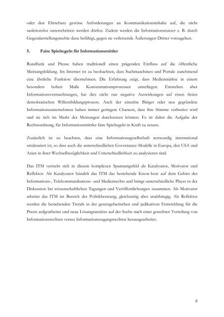Tätigkeitsbericht 2003/2004 - Universität Münster