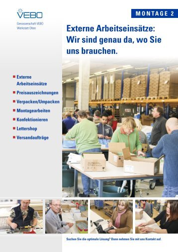 Flyer Montage 2 - VEBO Olten