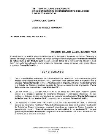 Ciudad de México, a - sinat - Semarnat