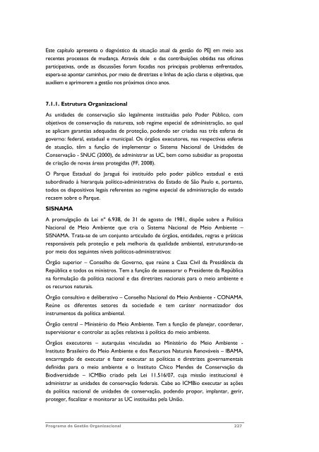 PLANO DE MANEJO DO - Secretaria do Meio Ambiente - Governo ...