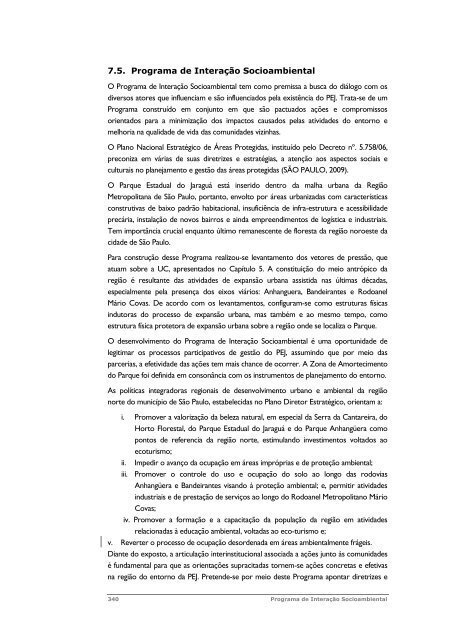 PLANO DE MANEJO DO - Secretaria do Meio Ambiente - Governo ...