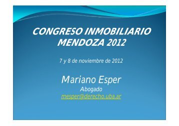 Mariano Esper - Mundo Inmobiliario