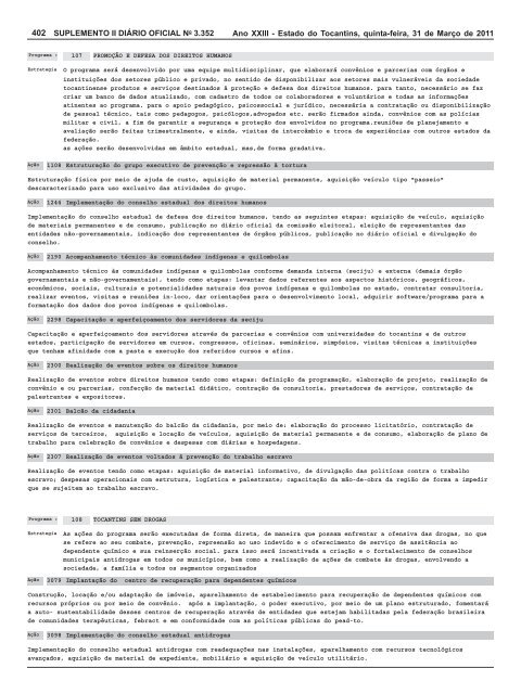 plano plurianual ppa 2008 / 2011 revisão 2011 - seplan - Governo ...