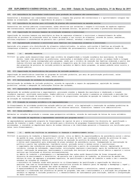 plano plurianual ppa 2008 / 2011 revisão 2011 - seplan - Governo ...