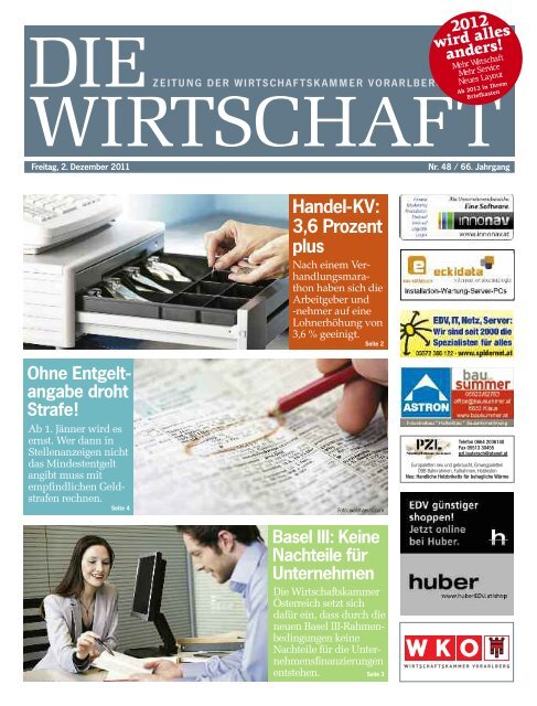 Die Wirtschaft Nr. 48 vom 2. Dezember 2011