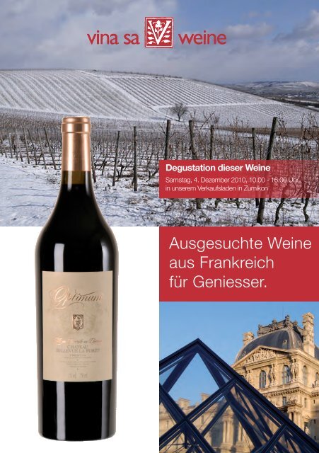 Ausgesuchte Weine aus Frankreich für Geniesser. - Vina Weine