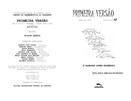 volume V 2002 - Primeira Versão - Unir