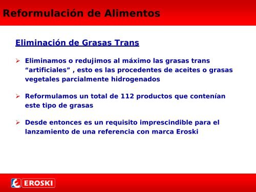 Reformulación de Alimentos