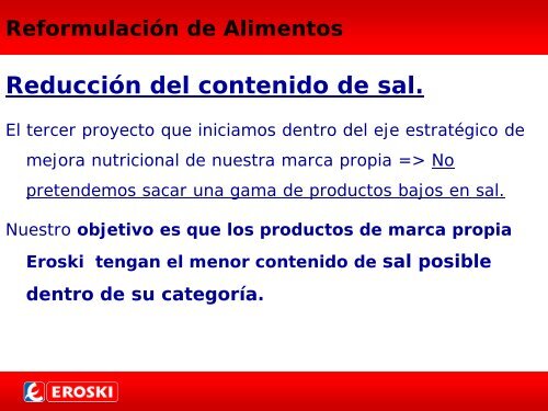 Reformulación de Alimentos