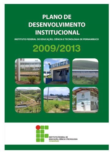 Plano de Desenvolvimento Institucional - Campus Ipojuca - IFPE