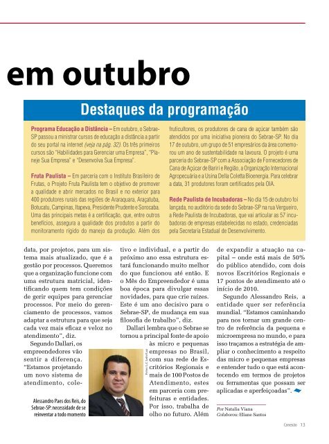 Out/Nov - Sebrae SP