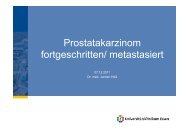 Prostatakarzinom fortgeschritten/ metastasiert