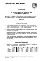 Verordnung zur Aufrechterhaltung der öffentlichen Ruhe