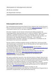 Mitteilungsblatt der Verbandsgemeinde Untermosel KW 38 vom ...