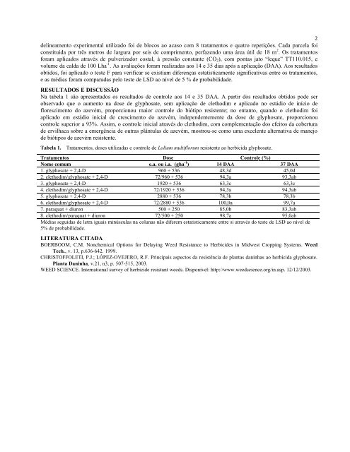 495 - SISITEMAS DE MANEJO PARA CONTROLE DE ... - Monsanto