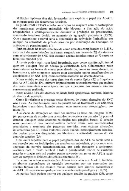 1989 Volume XIV, 4, 4º Trimestre - Acta Reumatológica Portuguesa ...