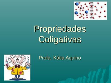 Propriedades Coligativas