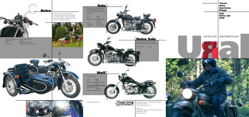 Retro Retro Solo Solo Wolf - Ural Motorcycles Europe