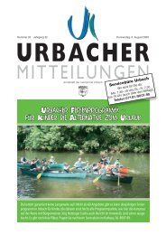 097032 Amtsblatt Urbach.indd - Gemeinde Urbach
