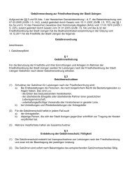Friedhofgebührenordnung [pdf, 23 kByte] - Stadt Usingen