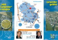 Flyer - Gewerbegebiet Südtangente [pdf, 2274 kByte] - Stadt Usingen