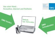 09.0200 Druck_Flyer Produktwelt TeleNet A5_Änderung ... - UWS Ulm