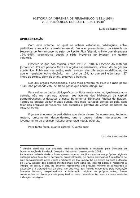 Os nomes mais populares de Pernambuco, desde 1930