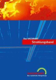 Strahlungsband - VACURANT