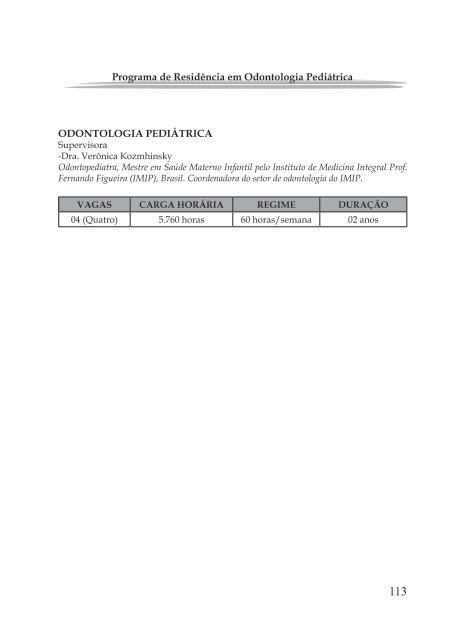 Programa de Ensino - 2013