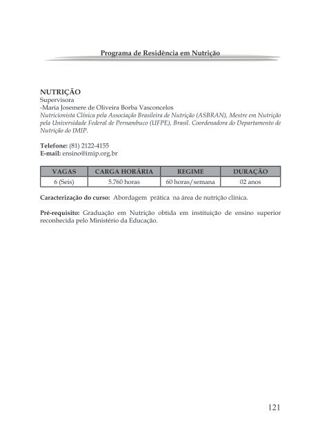 Programa de Ensino - 2013