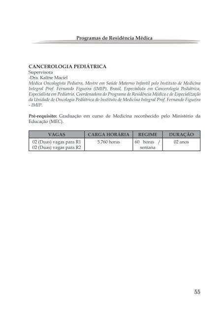 Programa de Ensino - 2013