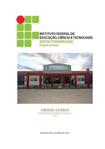 Campus Ouricuri - Instituto Federal do Sertão Pernambucano