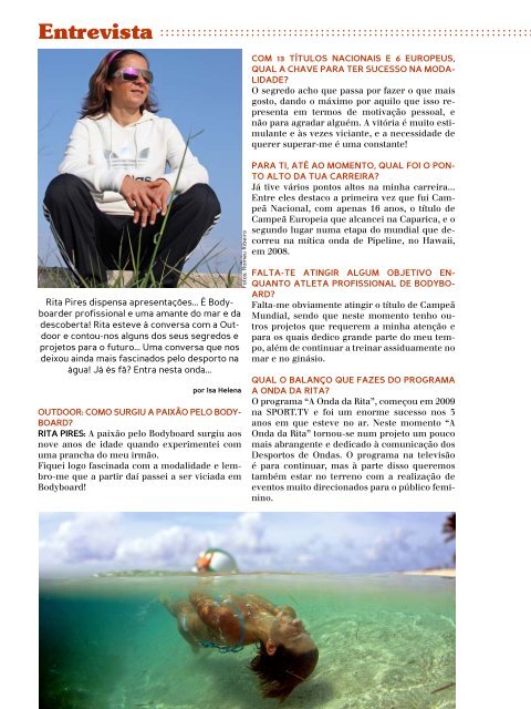 Consultar a versão PDF - Revista Outdoor