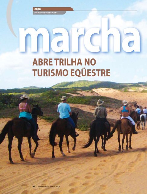 ABRE TRILHA NO TURISMO EQÜESTRE marcha picada - EAMM