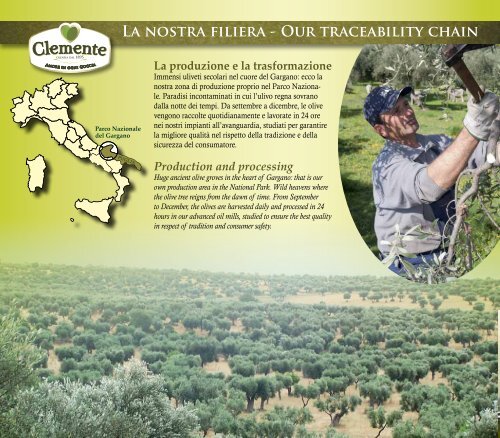 Dalla natura italiana alle vostre tavole - Olearia Clemente