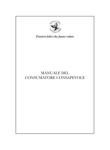 MANUALE DEL CONSUMATORE CONSAPEVOLE - Xenia