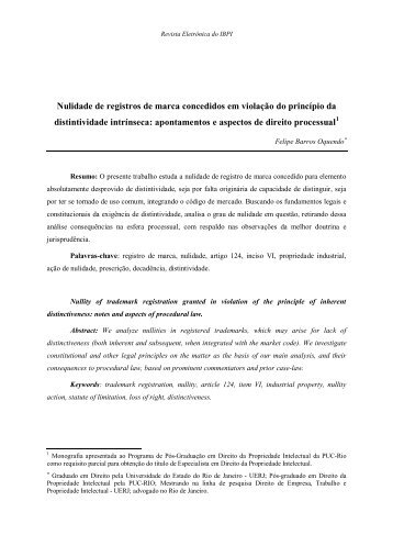 download do artigo. - Di Blasi, Parente & Associados