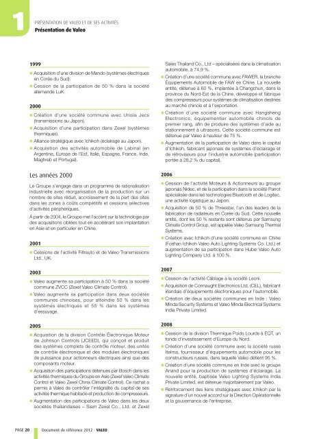 Document de référence 2012 (PDF 1.92MB) - Valeo